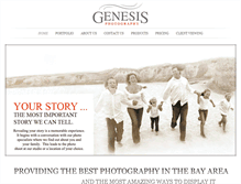 Tablet Screenshot of genesisphoto.com